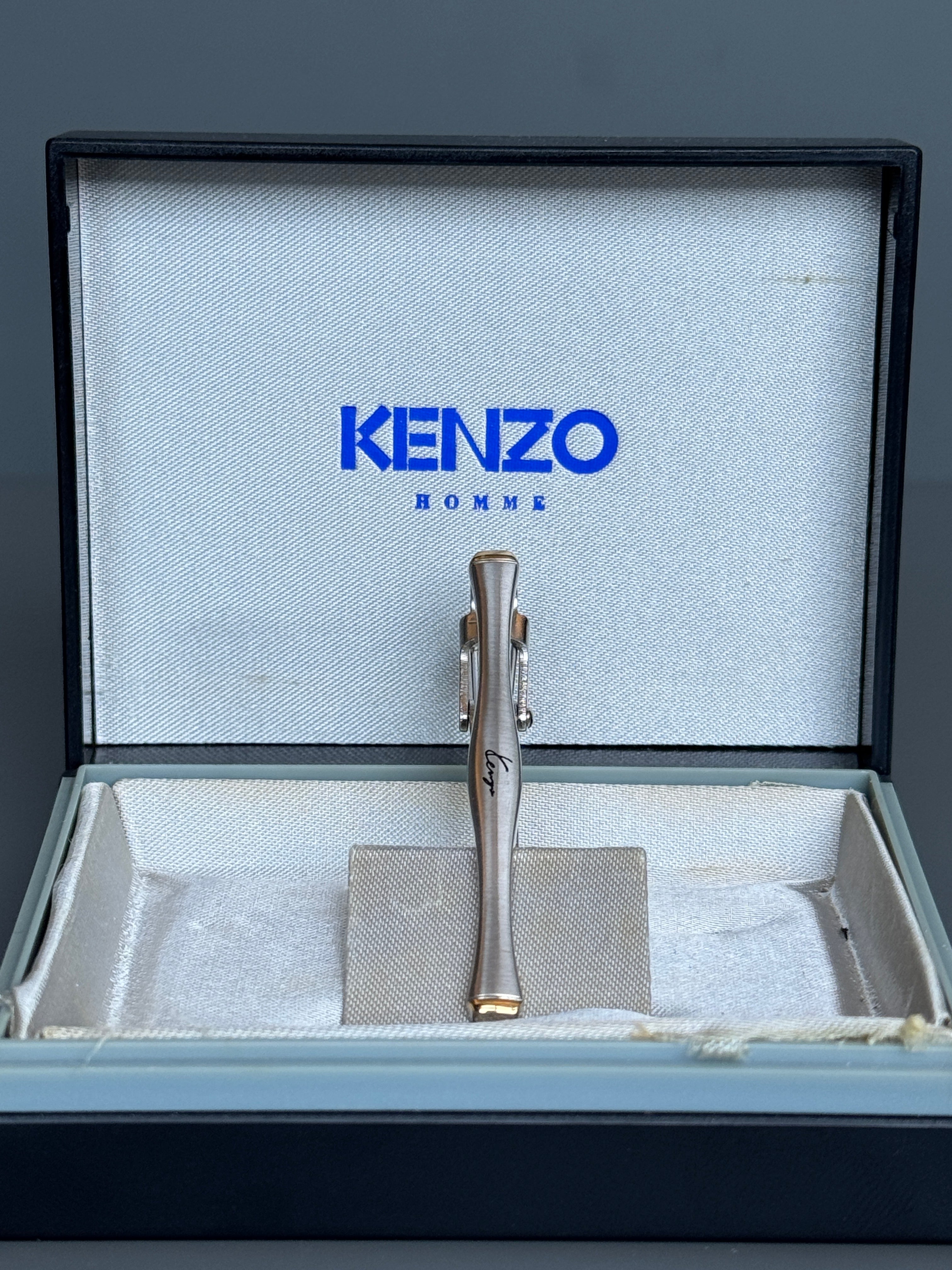 Kenzo Homme Tie Pin - Elegant Metal Design (Vintage / Collectible)