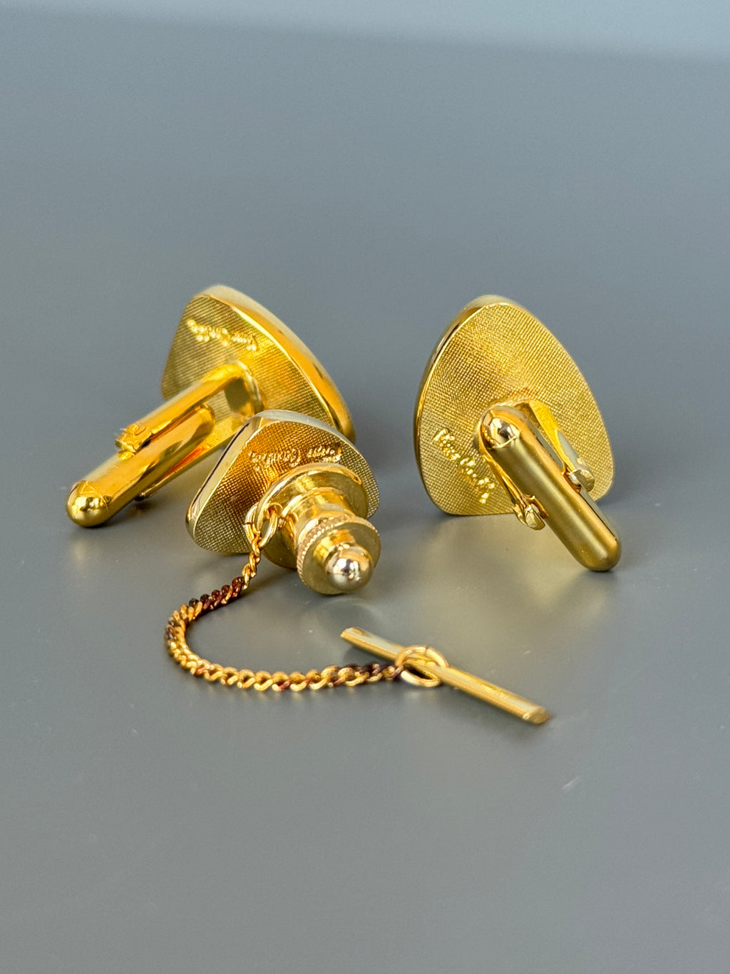 Pierre Cardin Paris Luxury Cufflink & Tie Pin - Stylish Men's Accessory